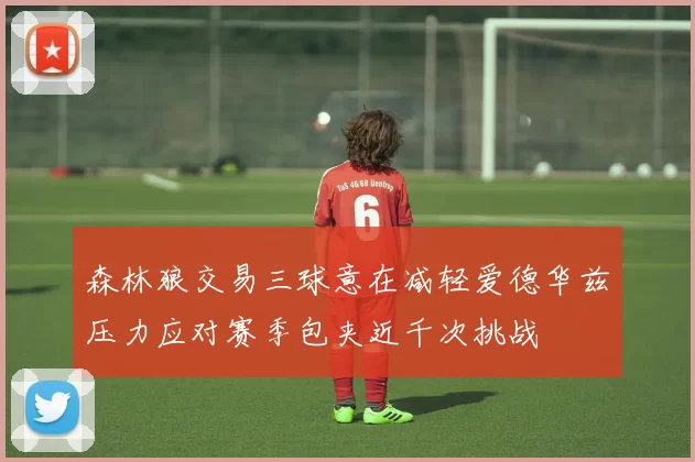 森林狼交易三球意在减轻爱德华兹压力应对赛季包夹近千次挑战