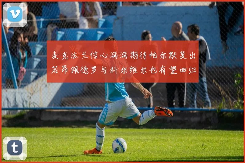 麦克法兰信心满满期待帕尔默复出若昂佩德罗与科尔维尔也有望回归